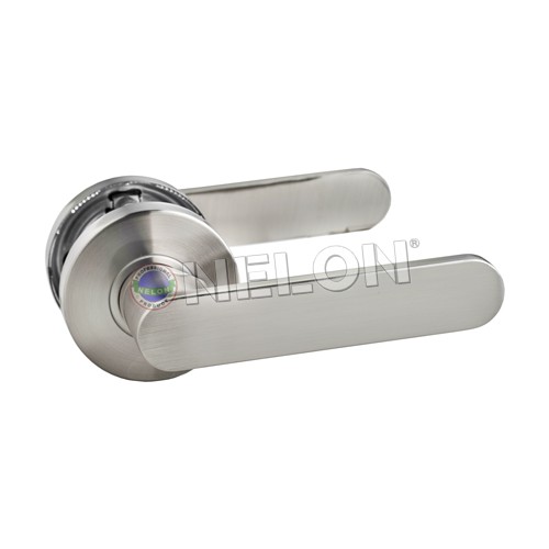 NELON [NO KEY] Tubular Lever Door Lock 12073 (Passage Door Lock / Kitchen Door Lock / Storeroom