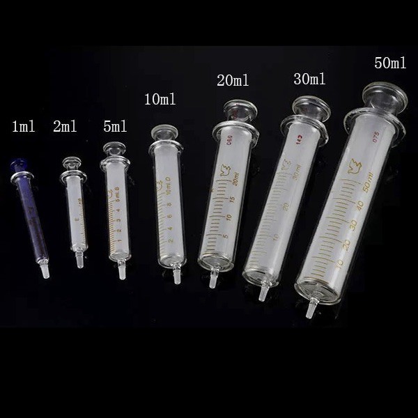 Refill Ink Glass Syringe Fined Tube Injector without needle | Shopee ...