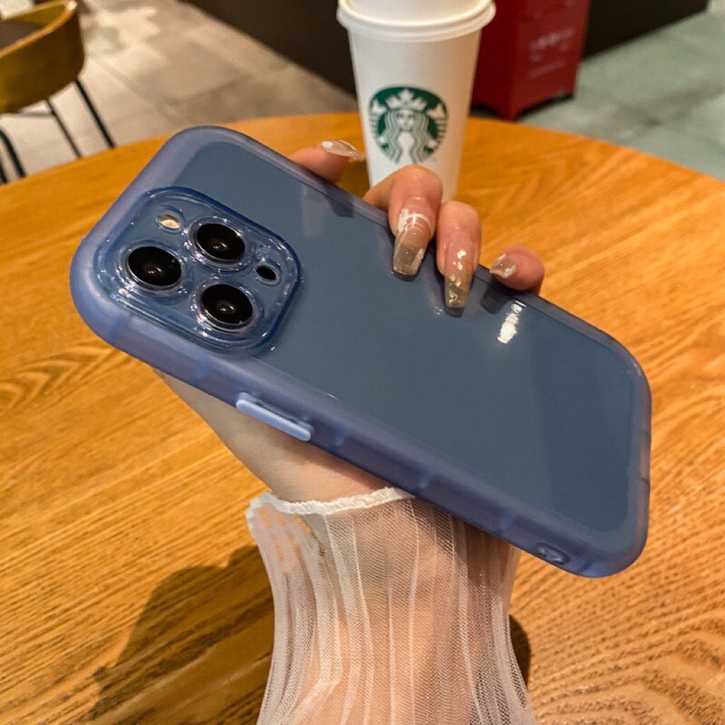 The new ins thickened shatterproof phone case is compatible with iPhone