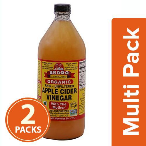 Bragg Organic Apple Cider Vinegar 946ml Bundle Of 2 Bottles Shopee Singapore