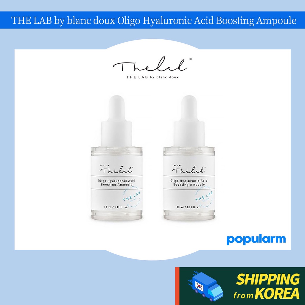 THE LAB by blanc Oligo Hyaluronic Acid Boosting Ampoule 30ml 1+1