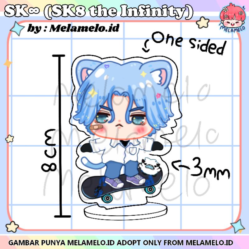 Sk8 The Infinity Standee Fanmerch Anime Display | Shopee Singapore