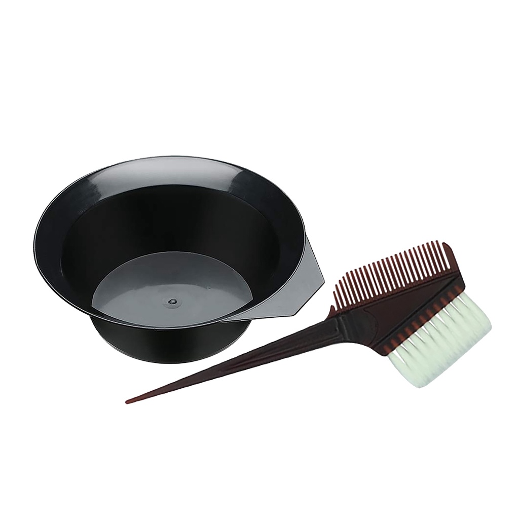 Haarfärbe-Set – 3 Bürsten & 1 Schüssel, Salonqualität, Ideal Für Coloration & Haarbehandlung