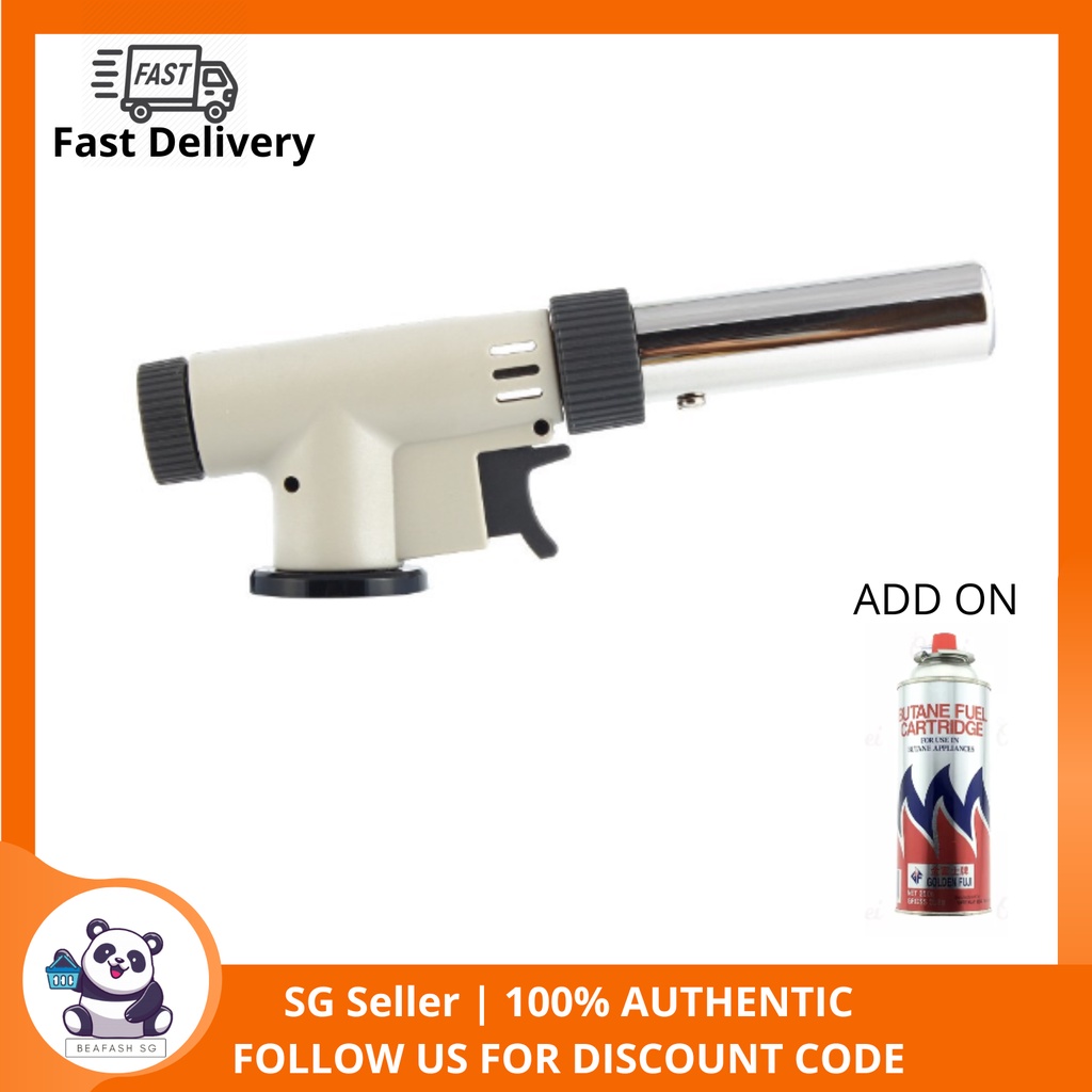 2022 Beafash Butane Torch Kitchen Blow Lighter Culinary Torches Chef Cooking Professional