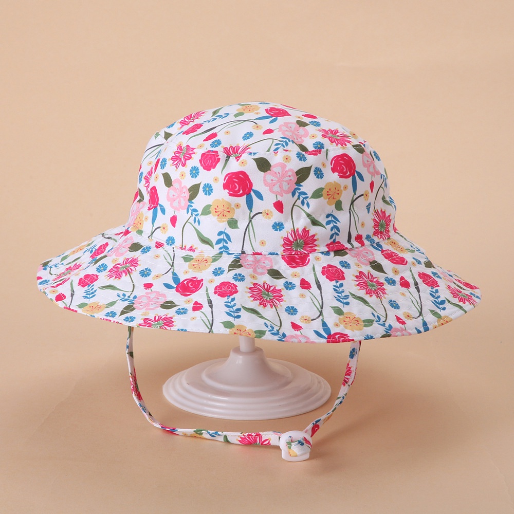 Baby Sun Hats Infant Toddler Fashion Breathable Bucket Hats 0-8Yrs Kids ...