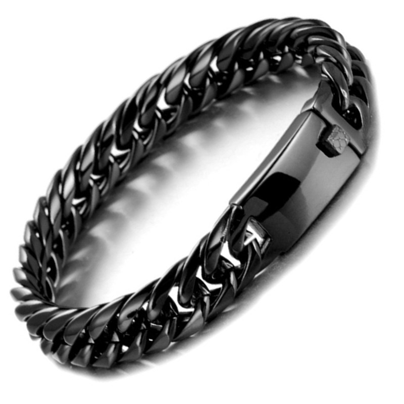 1 PCS Fashion Men's Punk Bracelet Hip-hop Jewelry (width: 12mm)