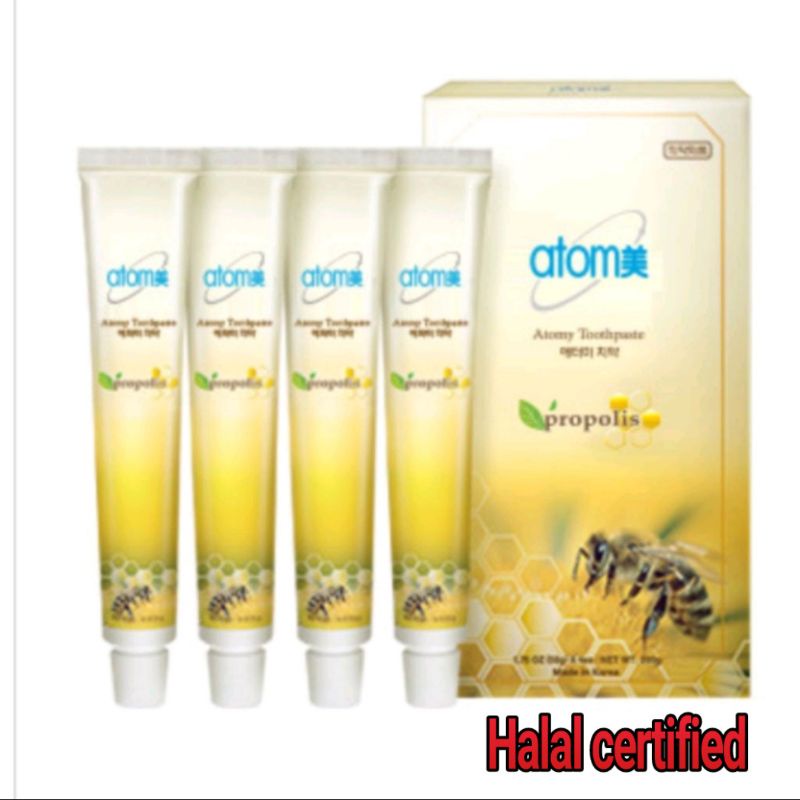 [SG Ready stock] Korean Brand Korea Branded Atomy Toothpaste Halal