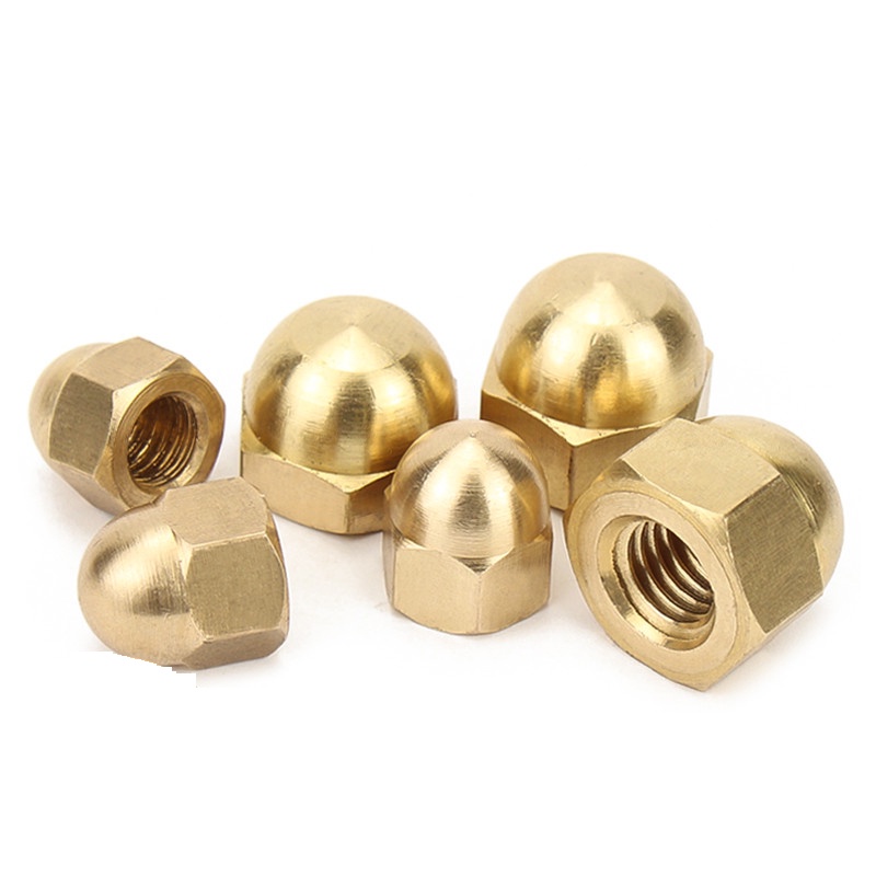 Brass Acorn Cap Dome Nut Hex Acorn Nut Hexagon Nut M3 M4 M5 M6 M8 M10