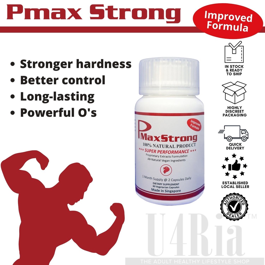Pmax Strong Enhancement 60 Capsules (New Effective And Improved Formula ...