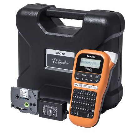BROTHER PTE110VP handheld labeling machine Portable label printer ...