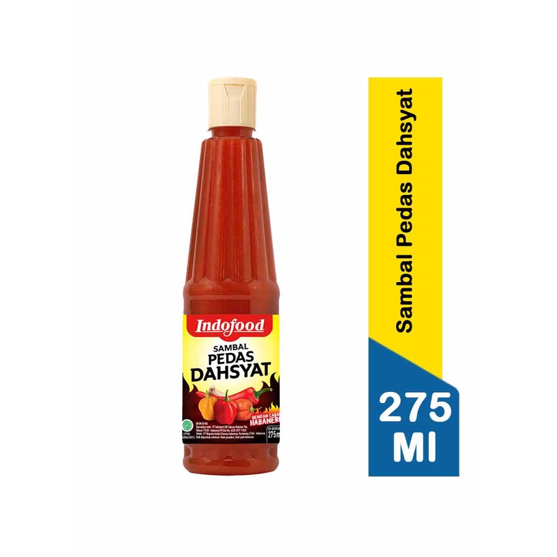 Indofood Sambal Pedas Dahsyat 275Ml