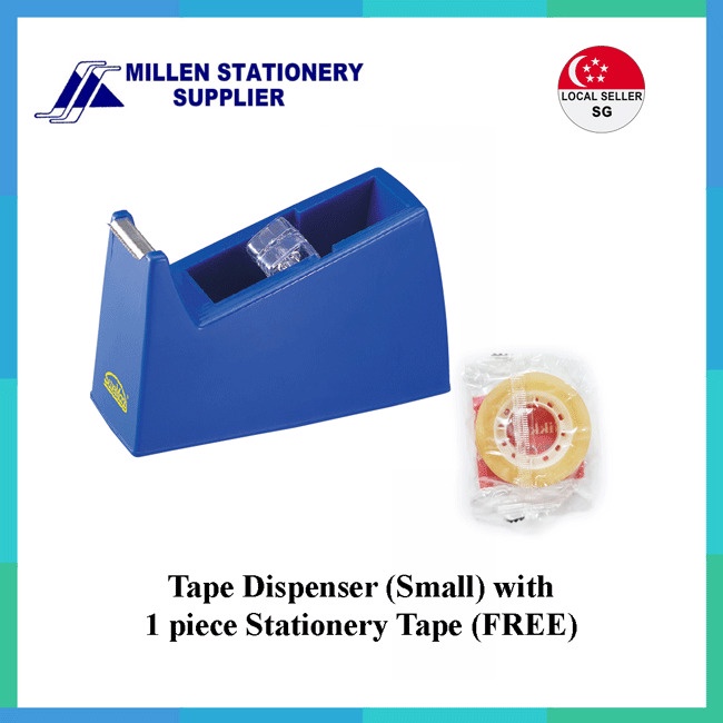 SureMark Tape Dispenser (Small) SQ9250 + 1 Free Roll of Tape Shopee