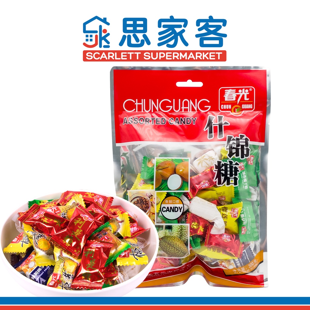 Chun Guang Assorted Candy 春光什锦糖300g | Shopee Singapore