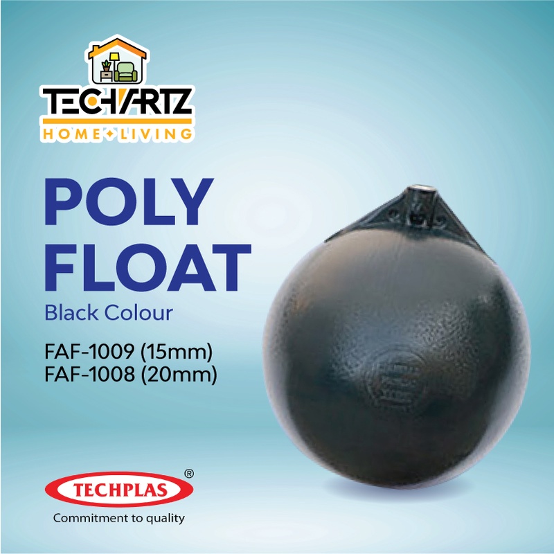 TECHARTZ | Techplas Toilet Water Tank Poly Float | Pelampung Bebola ...