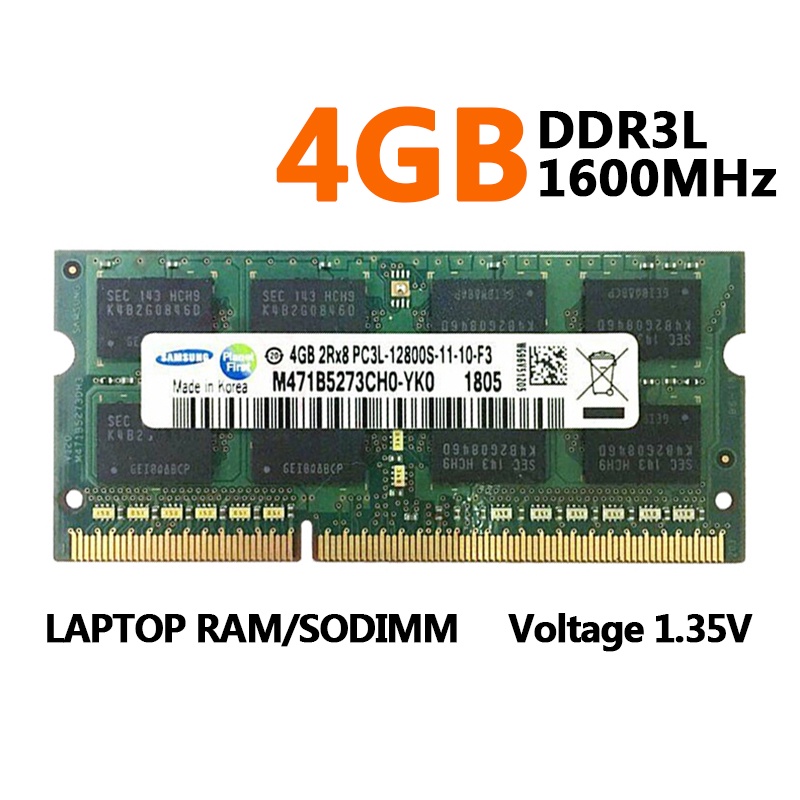 Ram laptop hot sale ddr3l 4gb