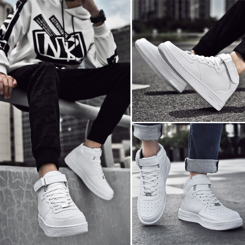 All white hot sale high tops