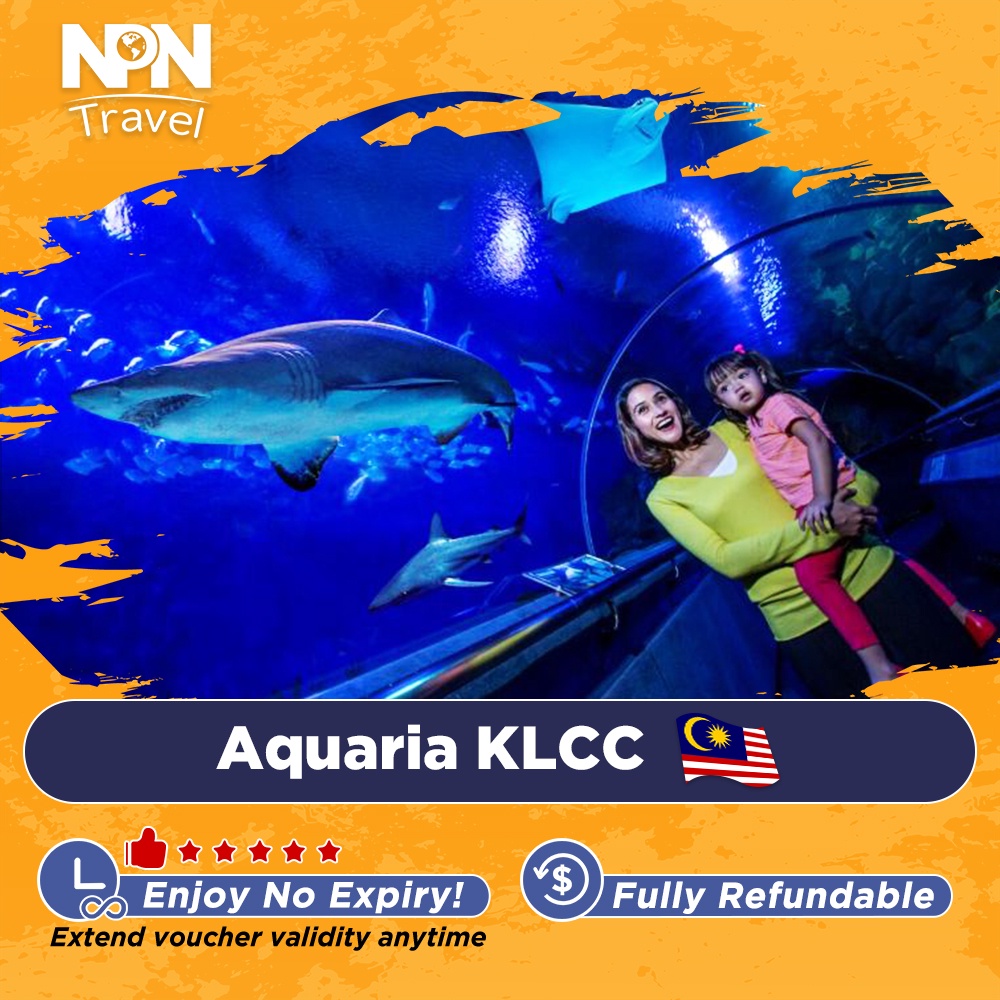 Aquaria KLCC Open Date Ticket (Instant Delivery) Malaysia Attraction Kuala Lumpur Tickets