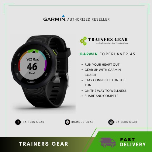 Garmin Forerunner 45 1 Year Local Warranty Fast Delivery