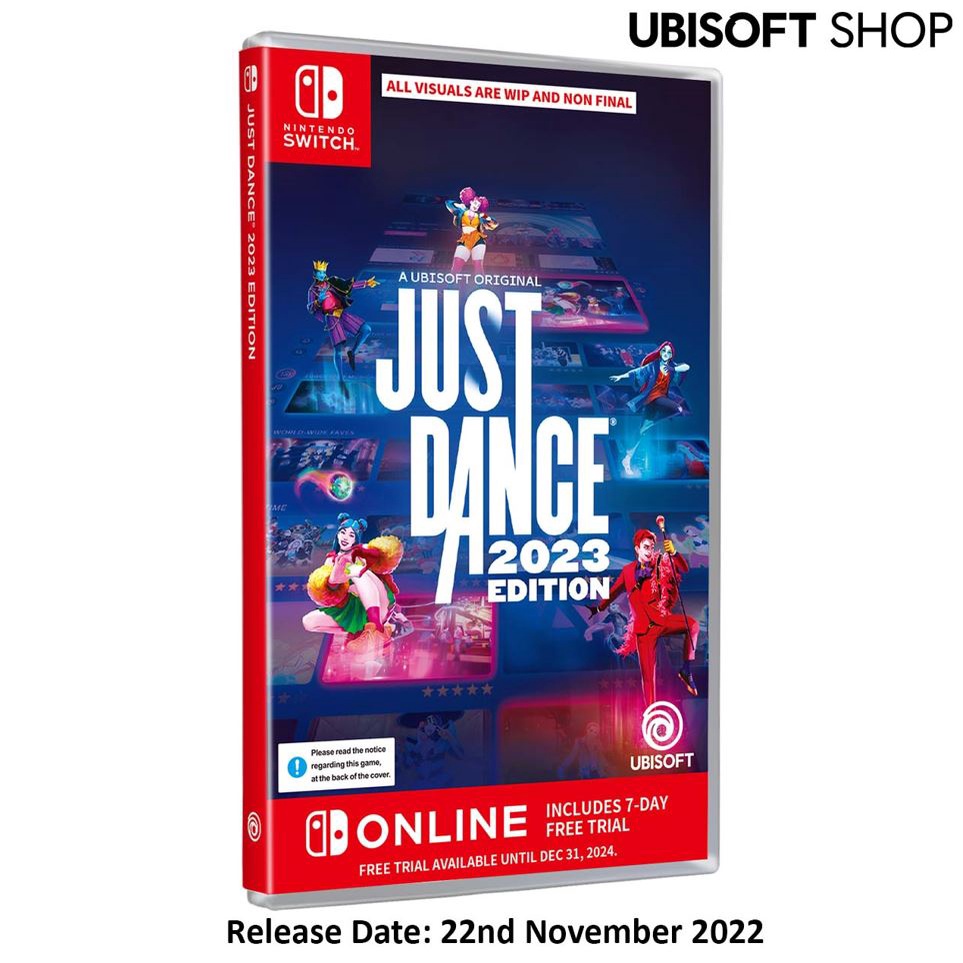 Ubisoft Nintendo Switch Just Dance 2023 (Code in a Box)(R3) Shopee Singapore