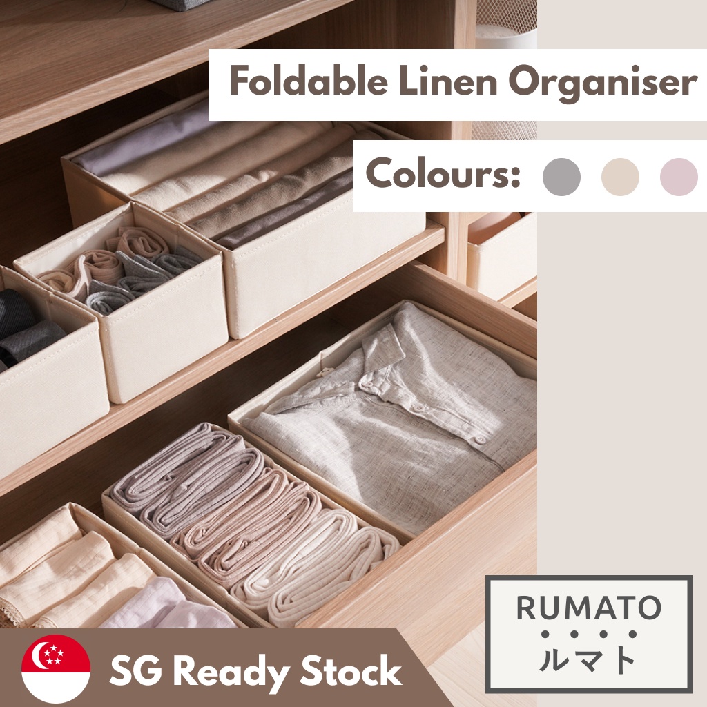 RUMATO | Foldable Minimalist Style Linen Closet Organiser/Wardrobe ...