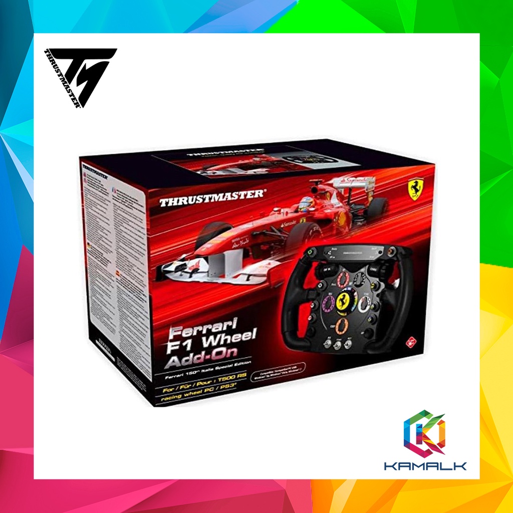 Thrustmaster Ferrari F1 Wheel Add-On F150 Italia Special Edition T550 RS  for Windows, PS4, PS3, Xbox One | Shopee Singapore