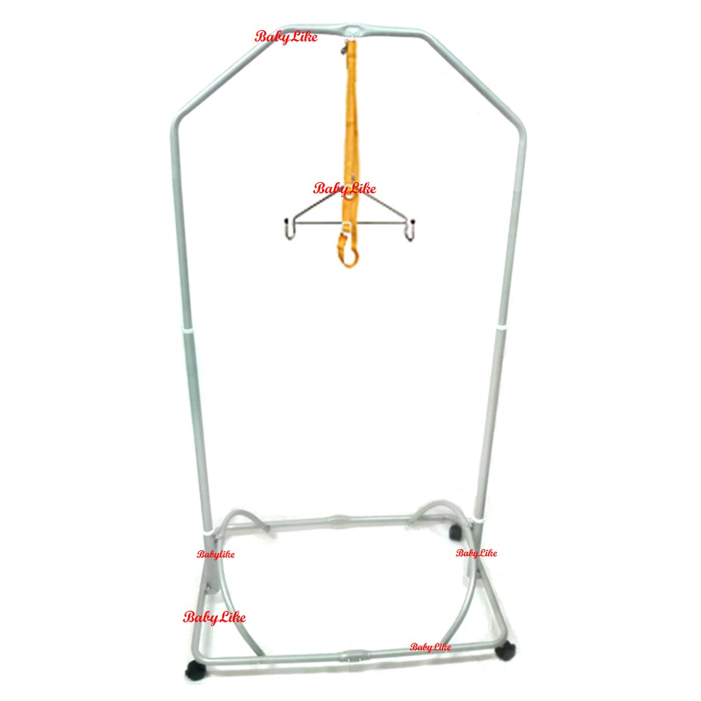 Baby Local Premium Baby Safety Spring Cot Stand With 2 inch Lock Wheels ...