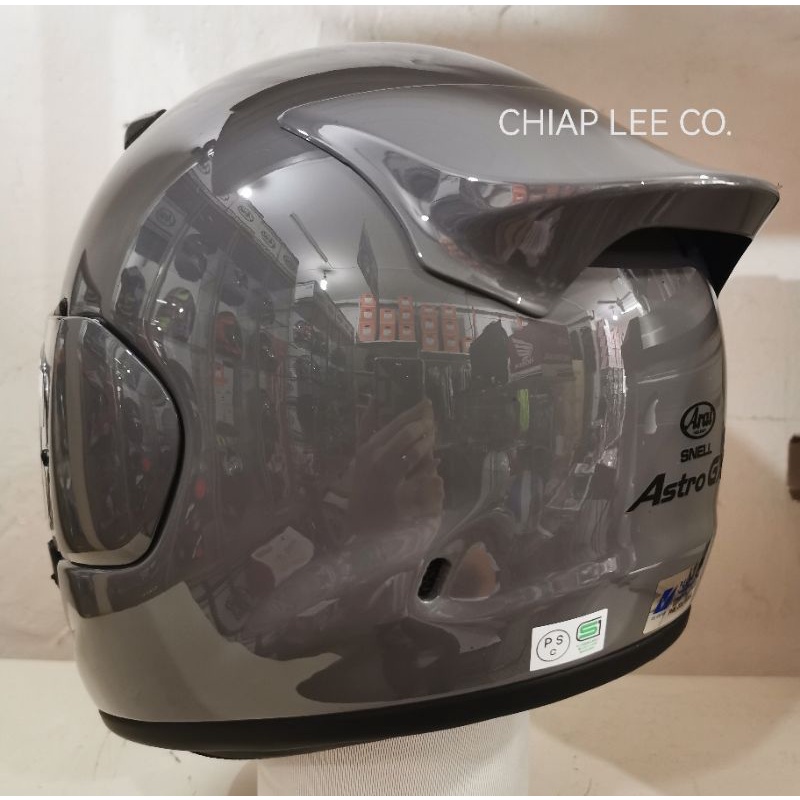 Arai ASTRO GX modern grey (NEW) PSB Approved | Shopee Singapore