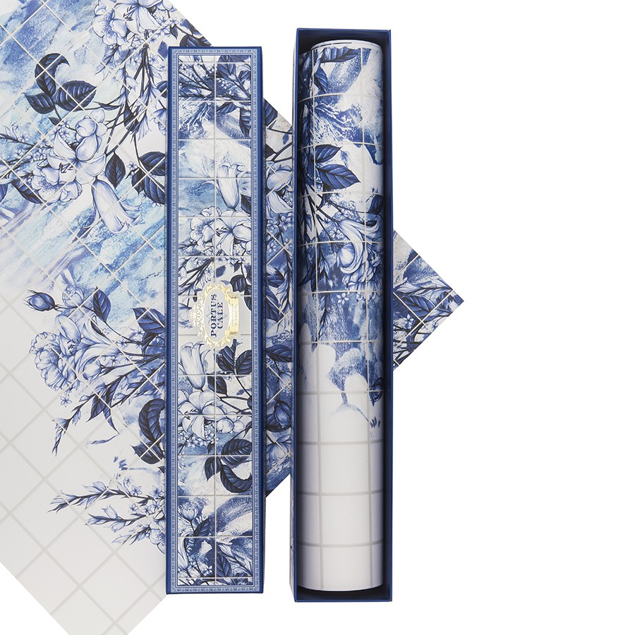 Portus Cale Gold & Blue Fragranced Drawer Liner Shopee Singapore