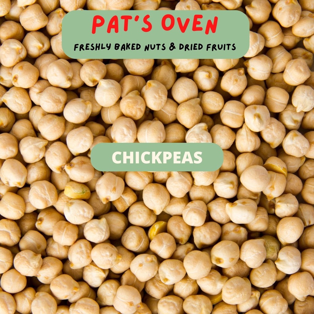 Baked Unsalted Chickpeas, Pats Oven Healthy Baked Nuts & Dried Fruits ...