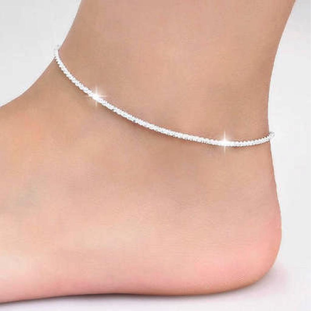 Pure silver hot sale anklets price