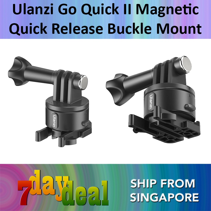Ulanzi Go Quick II Magnetic Quick Release Buckle Mount For Action ...