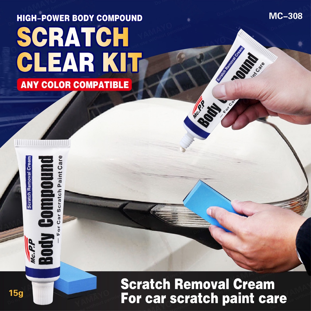 Car Body Compound Scratch Repair Kit || Magic Car Auto Polishing ...