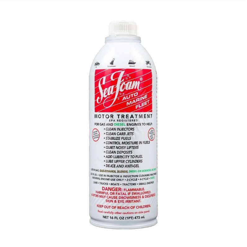 Seafoam Pour In Fuel Additives Motor Treatment / Removes Carbon / Clean ...