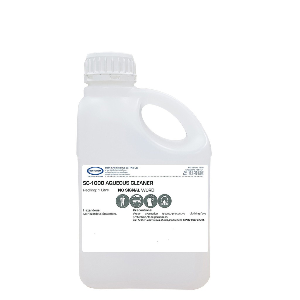 SC-1000 Aqueous Cleaner Concentrate (1 Litre /5 Litres Bottle) | Shopee ...