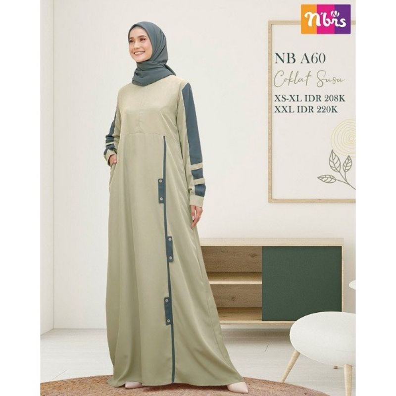 Gamis Nibras - NB A60 ORIGINAL MILK CHOCOLATE | Shopee Singapore