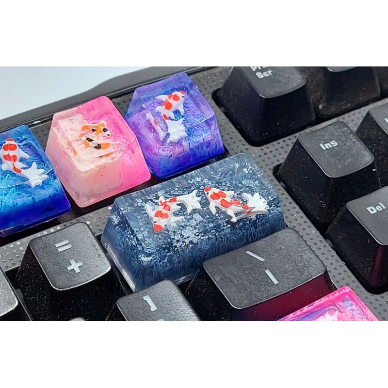 Oem 2u koi fish Keycap (BACKSPACE) decorates gaming mechanical keyboard ...