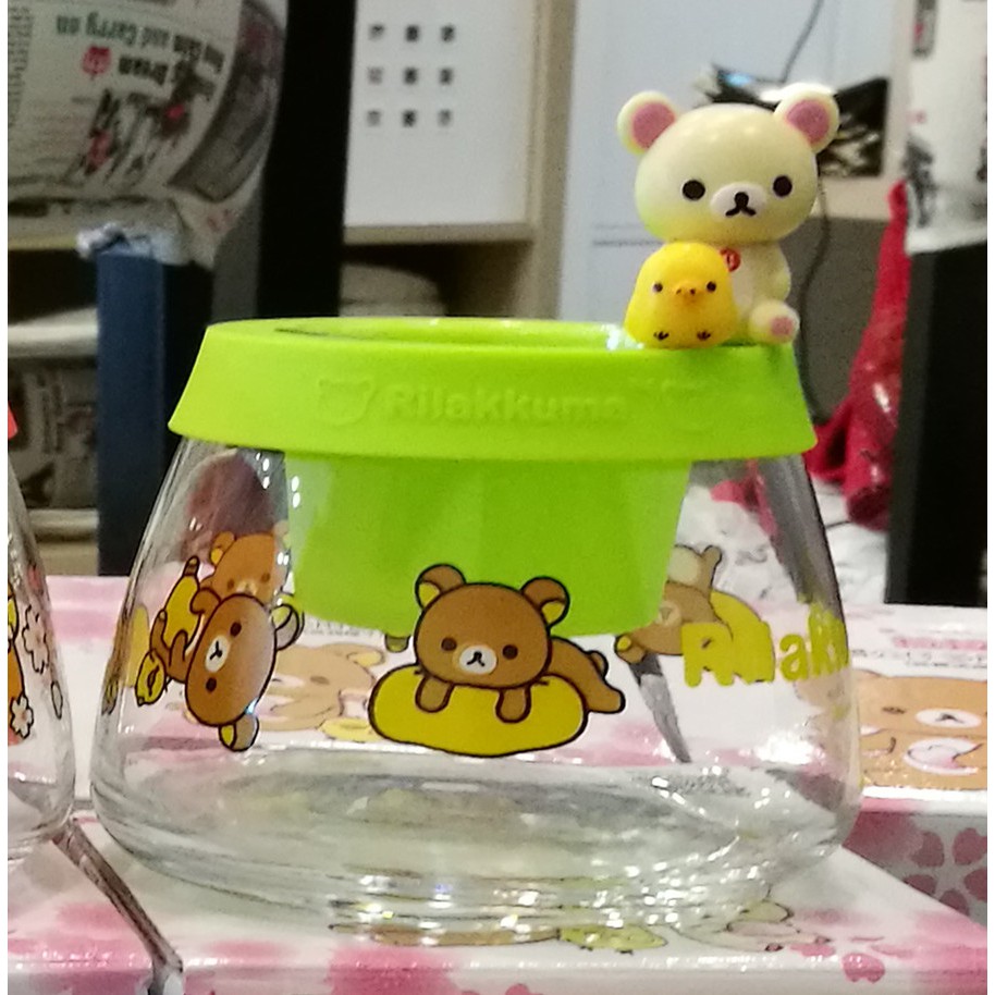 Rilakkuma Glasses- taiwan 711 ( green) | Shopee Singapore