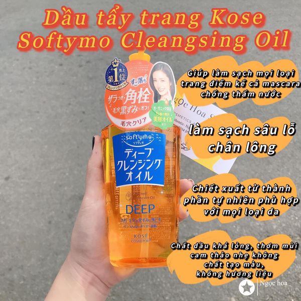 Kose Softymo Deep Cleansing Oil | Shopee Singapore