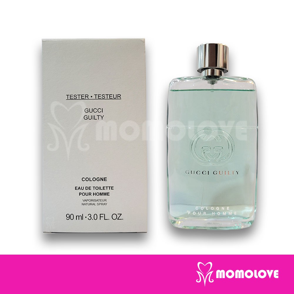 Gucci Guilty Cologne Men Spray 90ml Tester Shopee Singapore