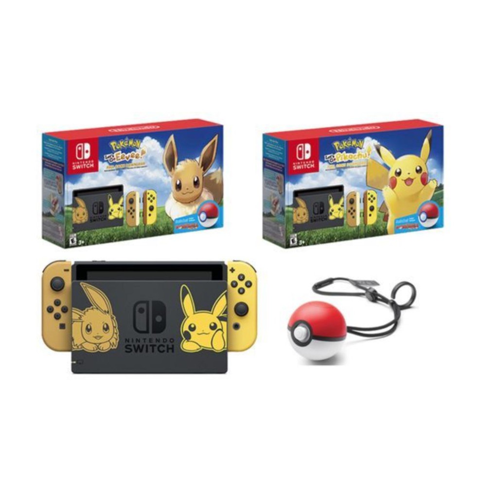 Switch Pokemon Console Bundle W Pokemon Lets Go | Shopee Singapore