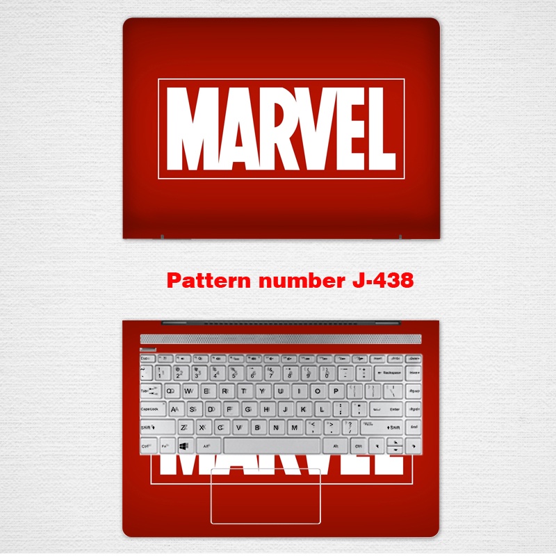 2pcs Universal Marvel Laptop Stickers Decal Self-adhesive VINYL 12 13 ...