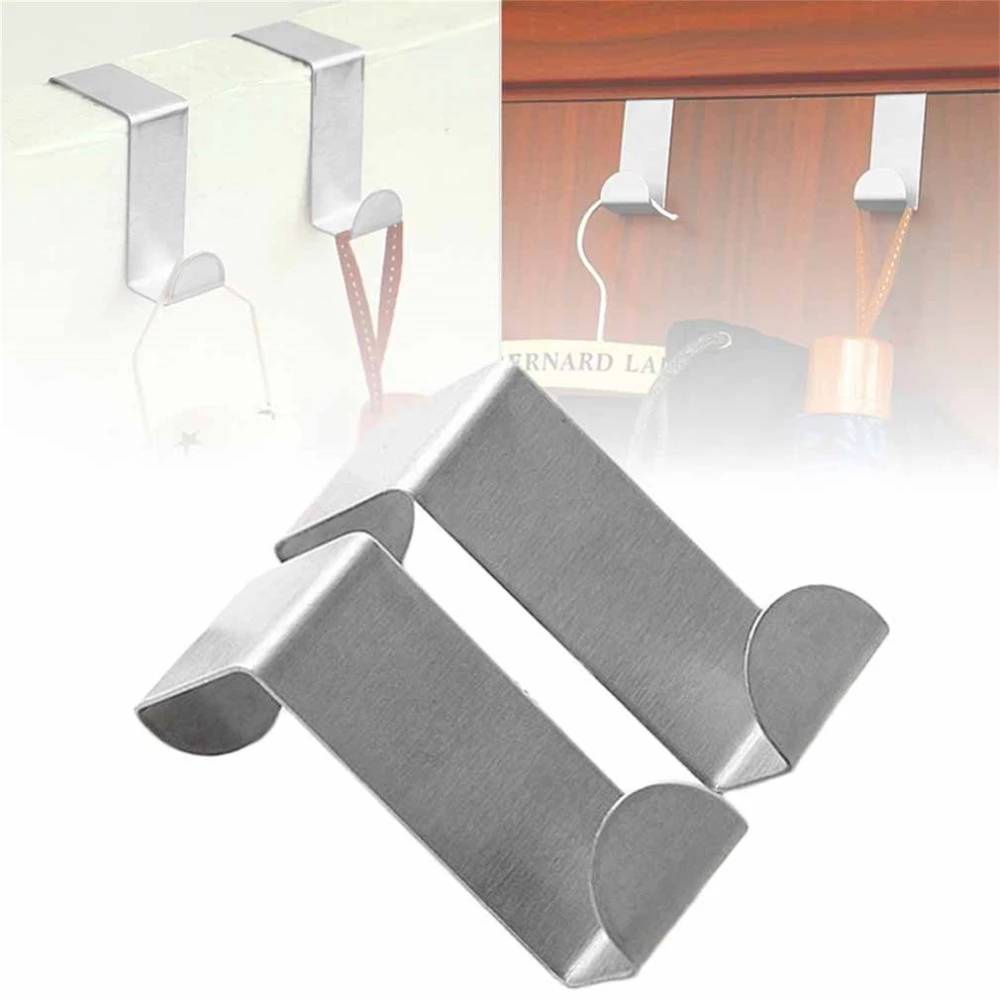 1Pcs Door Hook Clothes Hanger Kitchen Cabinet Clothes Storage Hanger ...