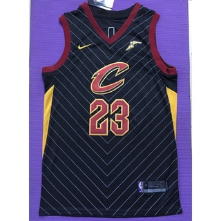 Men CAVS 23 Lebron James Jersey Black Cleveland Cavaliers Jersey