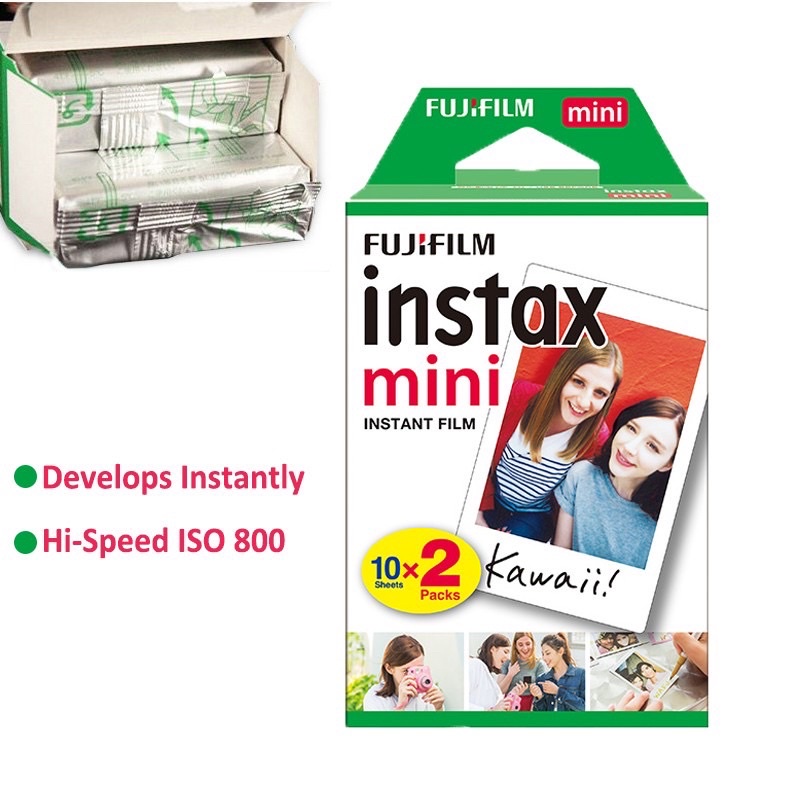 Fujifilm Instax Mini LiPlay Hybrid Instant Film Camera with Add-On Film ...