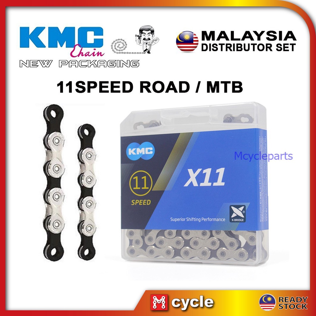 Kmc X11 11Speed Road Mtb Bicycle Chain For Shimano Sram Campagnolo