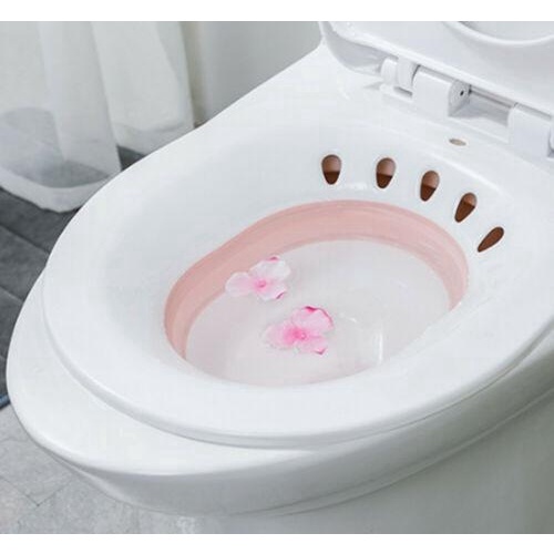 Collapsable Sitz bath bowl with flusher Sitz bath basin Sitz Bath tub Foot bath tub Shopee