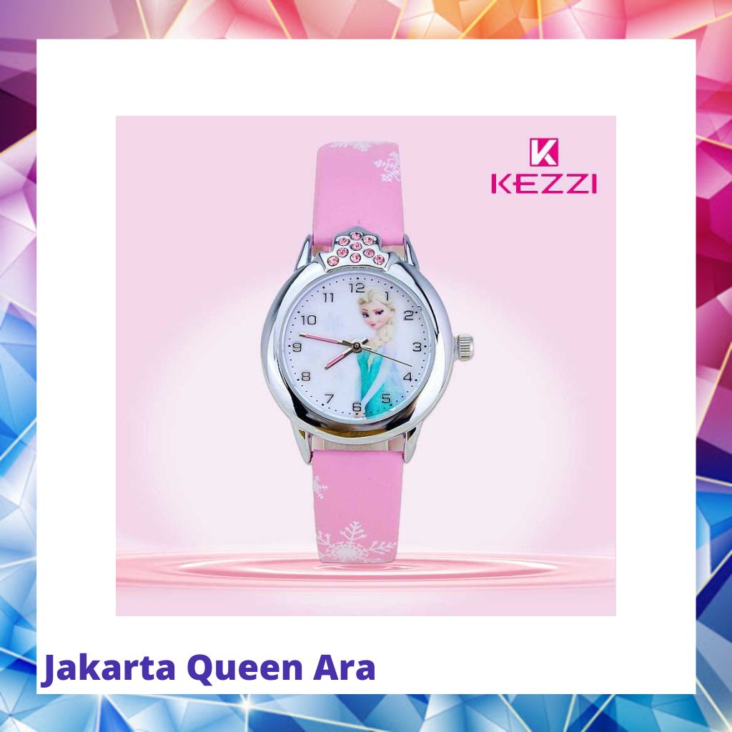 Joyrox Princess Elsa Anna Frozen Girls Watch - FG0701 | Shopee Singapore