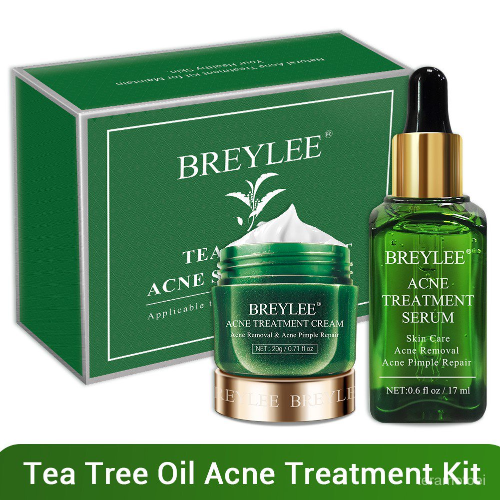 BREYLEE Acne Treatment Serum Cream Spots Pimple Removal Essence Anti