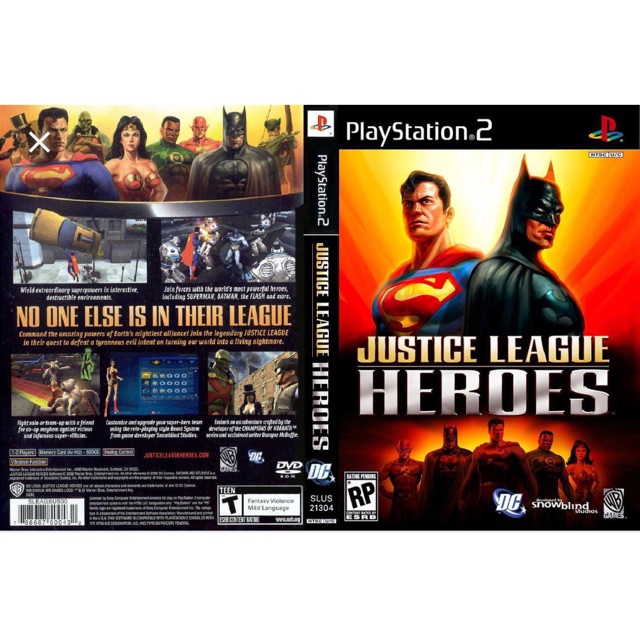 PS2 JUSTICE LEAGUE HEROES ( DVD Games ) | Shopee Singapore