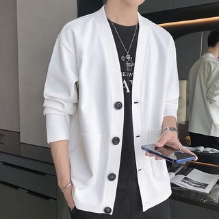White cardigan deals sweater men